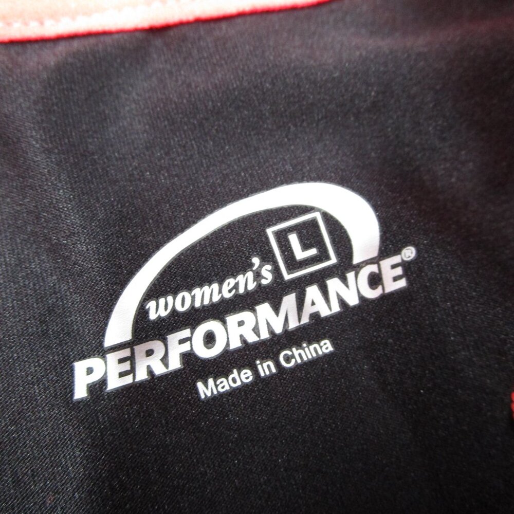 Performance Women's Large Black Full Zip Cycling Ultra Jersey Short Sleeve NWT - Picture 4 of 9